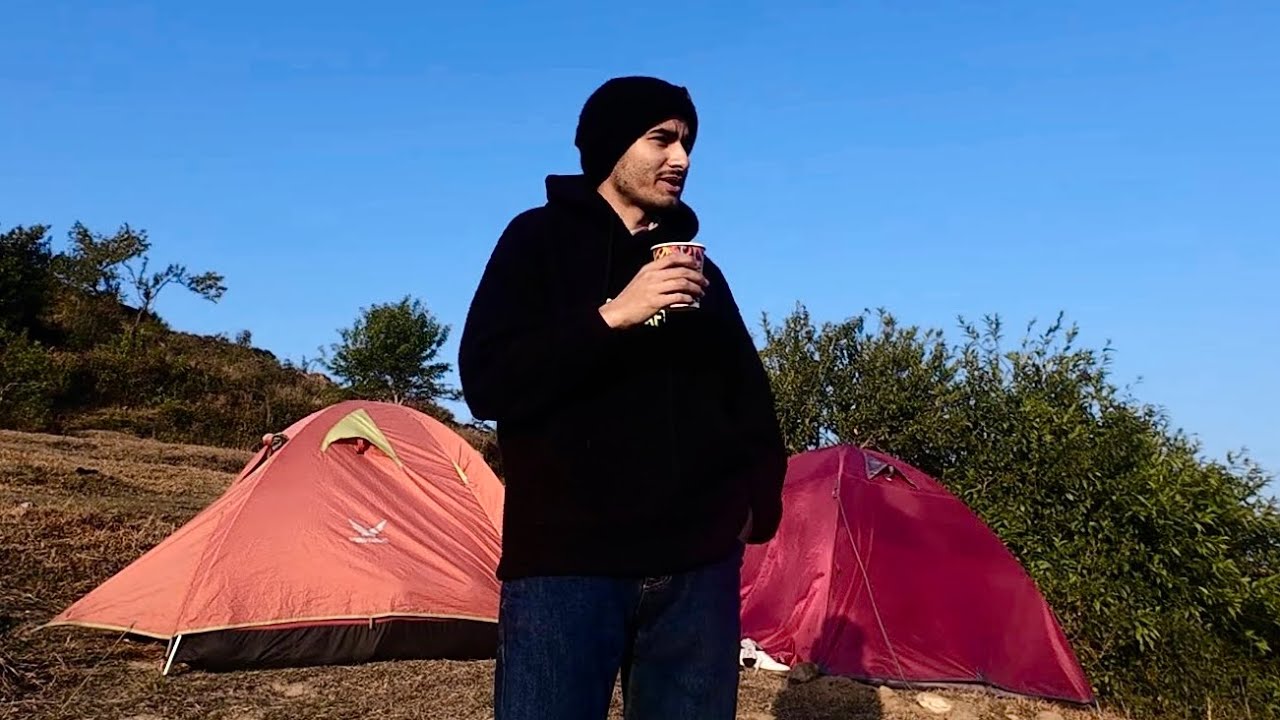 | CAMPING AT SURYACHAUR NUWAKOT| | MAZZZZA AAYO | | Rati pani ley lang garyo |