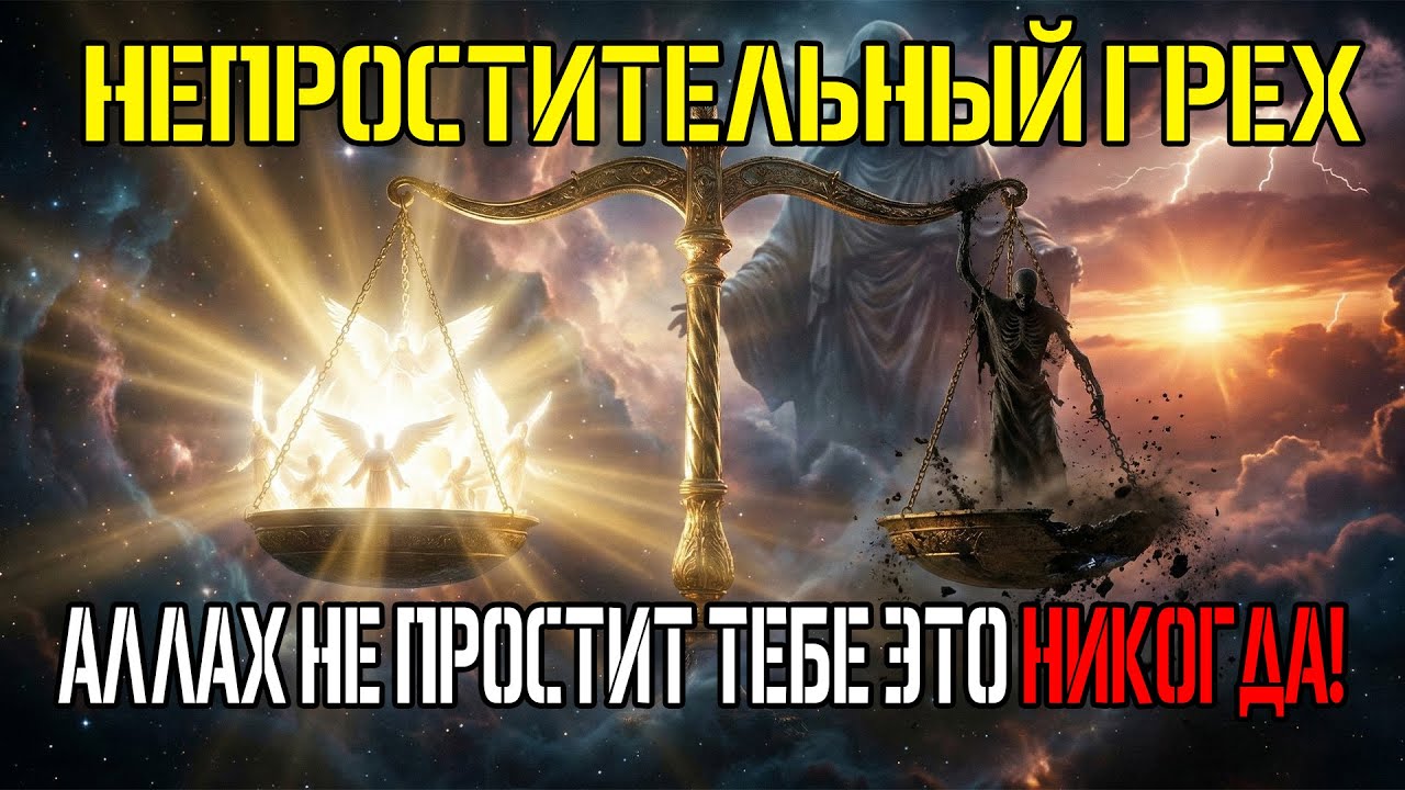 Как АЛЛАХ Помогает Избежать Единственного НЕПРОСТИТЕЛЬНОГО Греха...