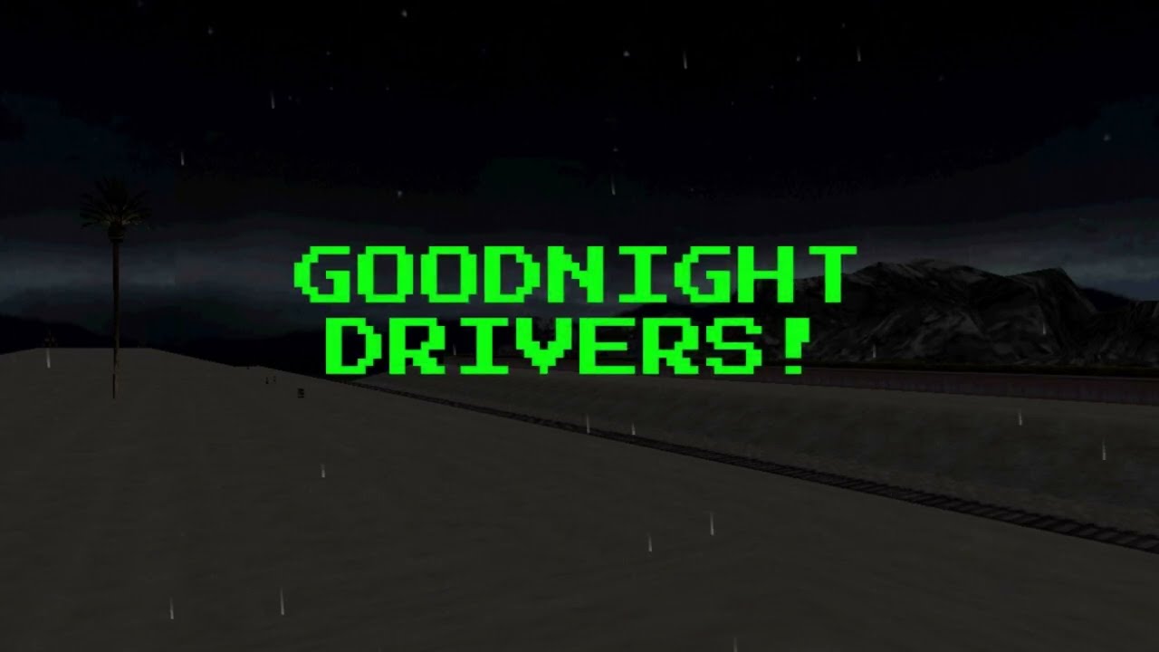 (REDRIVER 2) - Driver 2 | Las Vegas Nature Sounds Rain For Relaxation & Sleeping (8 HOURS)