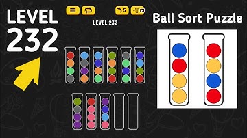 Ball Sort Puzzle Level 232