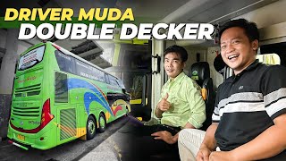 DRIVER ARTISNYA GUNUNG HARTA DOUBLE DECKER | Trip Jakarta - Malang Part 2