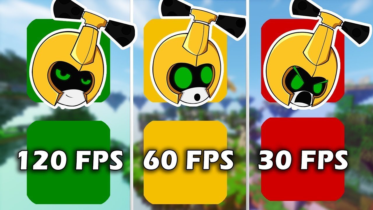 MINECRAFT 30fps VS 60fps VS 120fps FPS CHALLENGE Palmita YouTube MINECRAFT 30fps VS 60fps VS 120fps FPS CHALLENGE Palmita YouTube