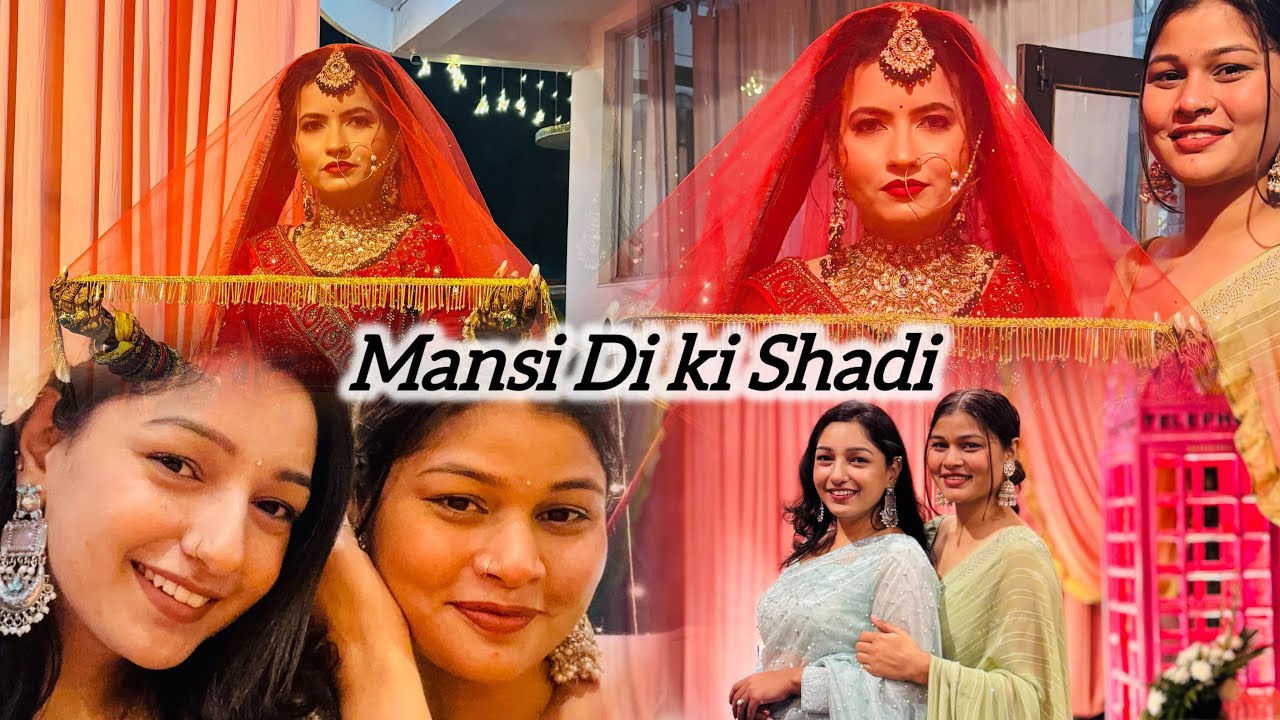 Mansi di ki Shadi me kari masti😂💞 