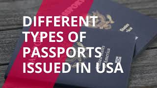 Different Types of Passport Issued in USA | Texas Passport Center