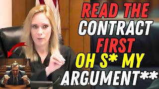 Judge Mogen Shuts Down Lawyer: “It’s Not In The Contract!”