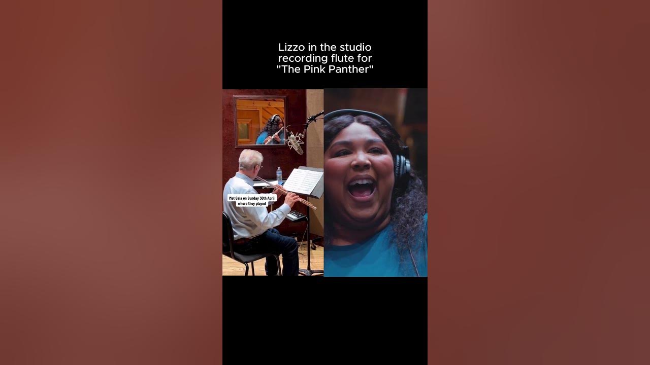 Wait for the finished product...STREAM "The Pink Panther" ft. Lizzo & Sir James Galway TODAY!!