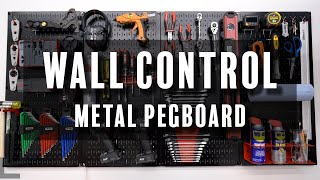 Wall Control Metal Pegboard & Accessories by Hai Tran 4,812 views 1 year ago 4 minutes, 38 seconds