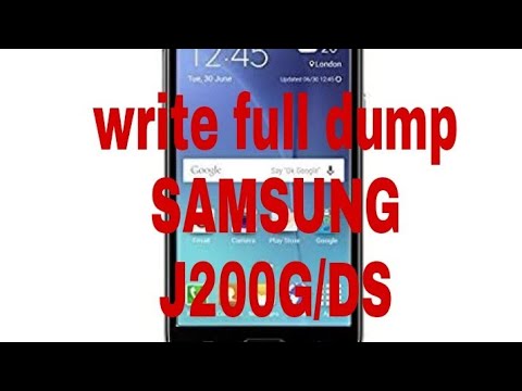 Cara isi file EMMC Samsung j200g ds