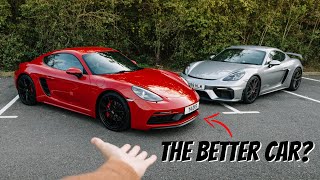 Porsche 718 GTS 2.5L vs GT4 - Why It's The Better Car...