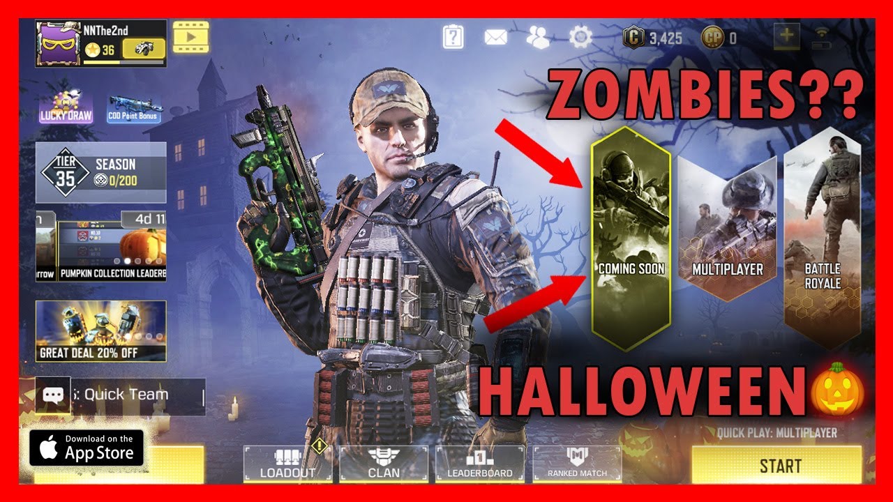 COD MOBILE HALLOWEEN UPDATE | ZOMBIES? by NNThe2nd - 