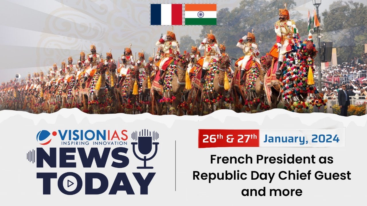 News Today | Daily Current Affairs | 26th & 27th January 2024 - YouTube