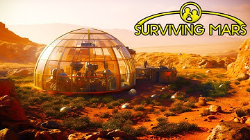 The TERRAFORMING BEGINS! | MEGA BASE  - Surviving mars ep 10
