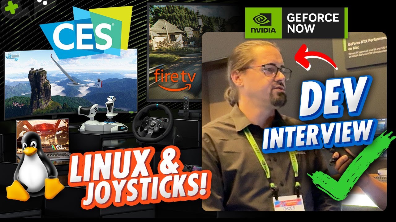 GeForce NOW CES 2026 Linux, FIRE TV, & Joystick Support + Dev Update ...