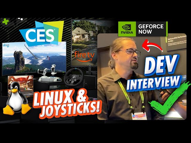 GeForce NOW CES 2026 Linux, FIRE TV, & Joystick Support + Dev Update!