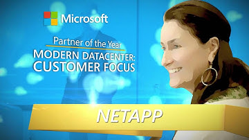 Modern Datacenter Customer Focus Award - NetApp