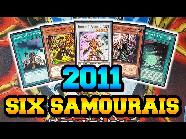 yugioh six samurai deck 2011 Konami Official Card Supplies YUGIOH Card Sleeves Legendary Six Samurai 50  Count : Amazon.sg: Everything Else