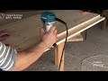   woodworking    using a trim router  palm router