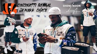 Cincinnati Bengal Ja'Marr Chase Pulls Up After Hours To Shop Designer Clothing & Sneakers in LA
