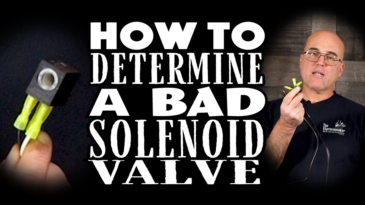Кофемашины для эспрессо: как определить неисправность электромагнитного клапана