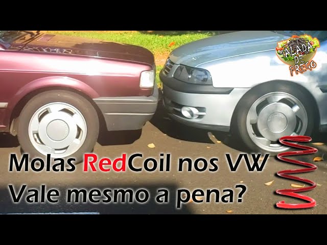 Kit Molas Red Coil Gol Quadrado 1985 A 1995 Rc-913 - Molas de