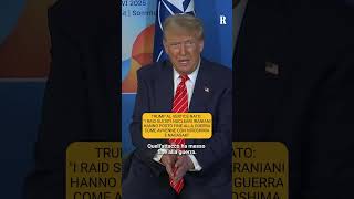 Trump: "I raid sui siti nucleari iraniani hanno posto fine alla guerra"