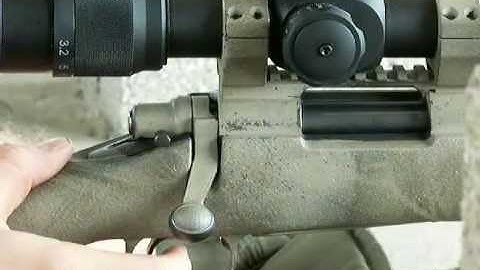 Remington 700 Failure to Eject - Extractor Failure Demonstration