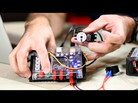 PRIZM Programming Guide: Moving a Servo - YouTube