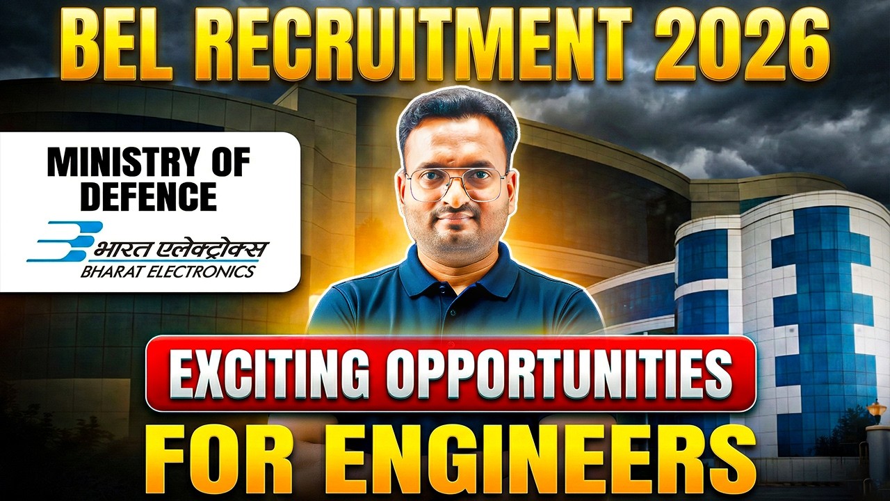 BEL Recruitment 2026 Announced! Government Jobs for Engineers | Full Details #infinityzone #bel #job