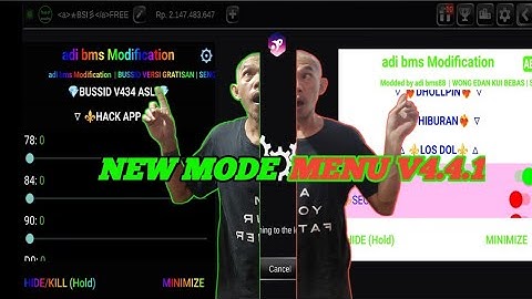 Bus Simulator Indonesia Mod Menu v4.4.1 For Android 2025 | 🔥BUSSID Unlimited To Use, New Mode Update