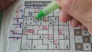 (#8571) Sunday. 🌻 Tectonic02 Sudoku puzzle. Bonus Extra edition. 05-19-2024 Extra part 3 of 3