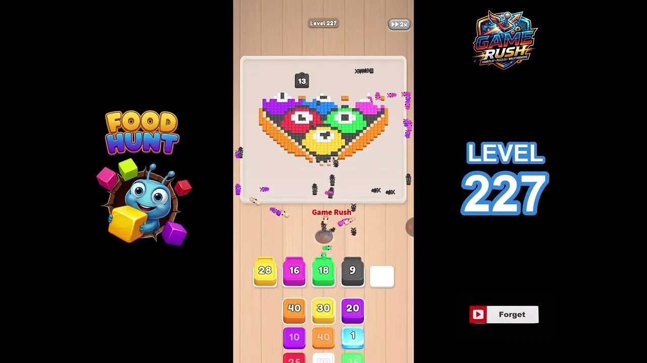 Food Hunt Level 227 | Pixel Puzzle - YouTube