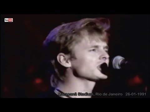 a-ha live - Here I Stand and face the Rain  (HD), Rock in Rio II, Rio de Janeiro - 26-01-1991