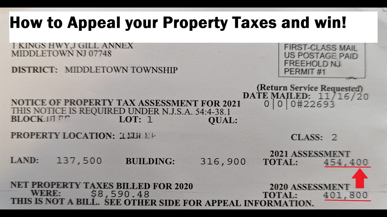 how-to-appeal-your-property-taxes-in-nj-youtube