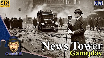 'RESORT TOWN DEVESTATED BY BOARDWALK FIRE' - News Tower Gameplay - 03