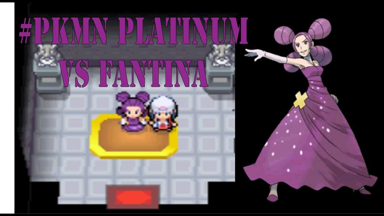 Pokemon Platinum Hearthome Gym Leader Fantina(Challenge Mode) YouTube