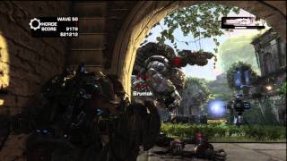 Gears Of War 3 Horde 2.0 - Mercy Brumak Wave 50