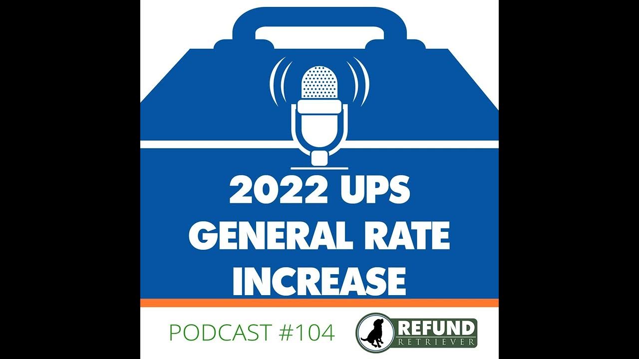 2022 UPS General Rate Increase YouTube