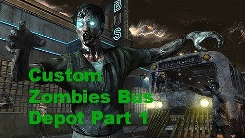 Call Of Duty World At War Custom Zombies Bus Depot Part 1