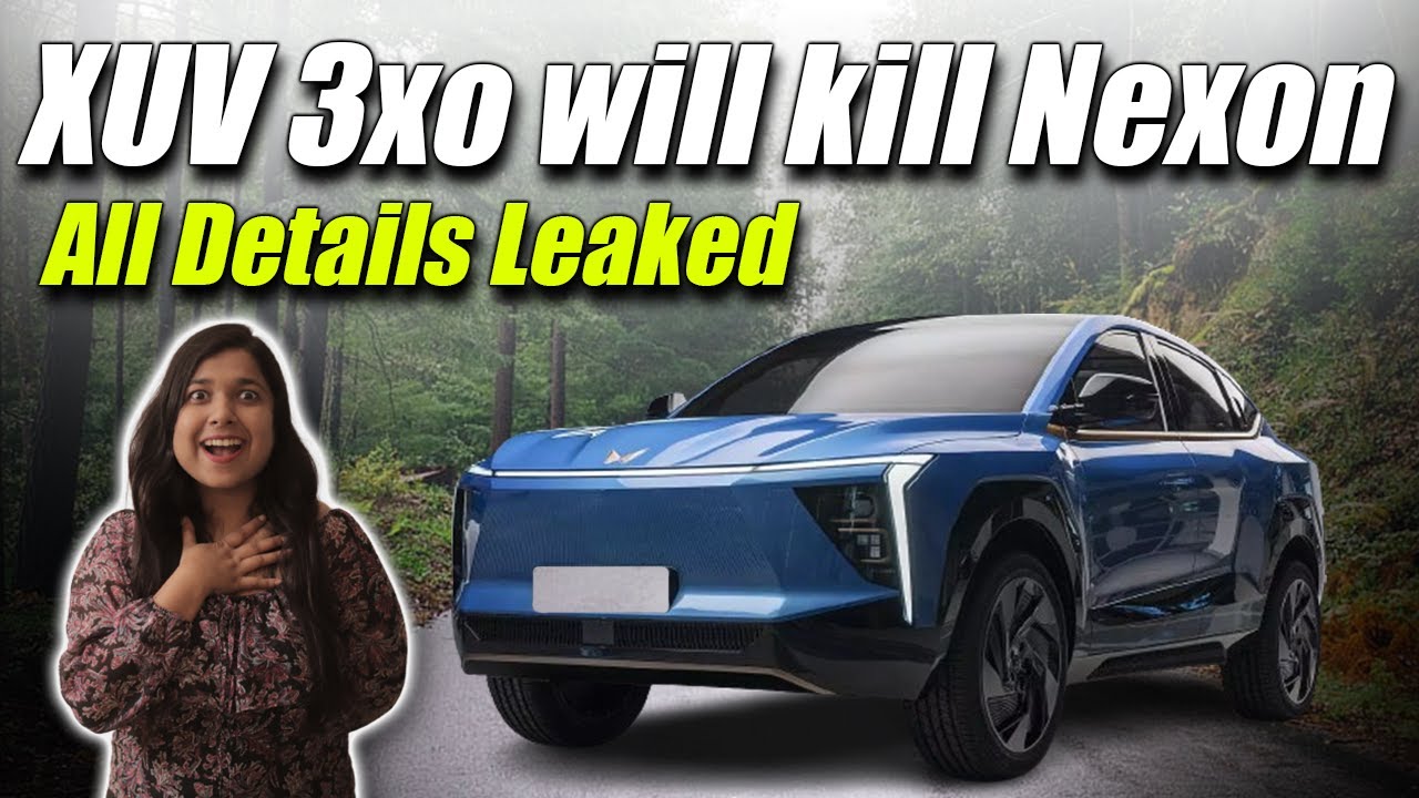 All details Leaked 🔥 Mahindra XUV3XO Mileage upto 20 KMPL 🔥 3 features which are 1st in Segment