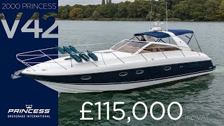 2000 (2001 Model) Princess V42 'Camogli' | FOR SALE NOW in Southampton, UK