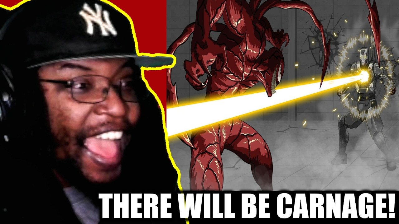 КАРНАЖ ПРОТИВ ВОЕННОЙ МАШИНЫ (Полная версия): Анимация фаната «Рейда» [Анимация Зимаута] DB Reaction