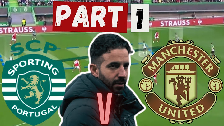 What Is Amorim Trying To Do? | Part 1 | Amorim's Sporting Tactics Explained