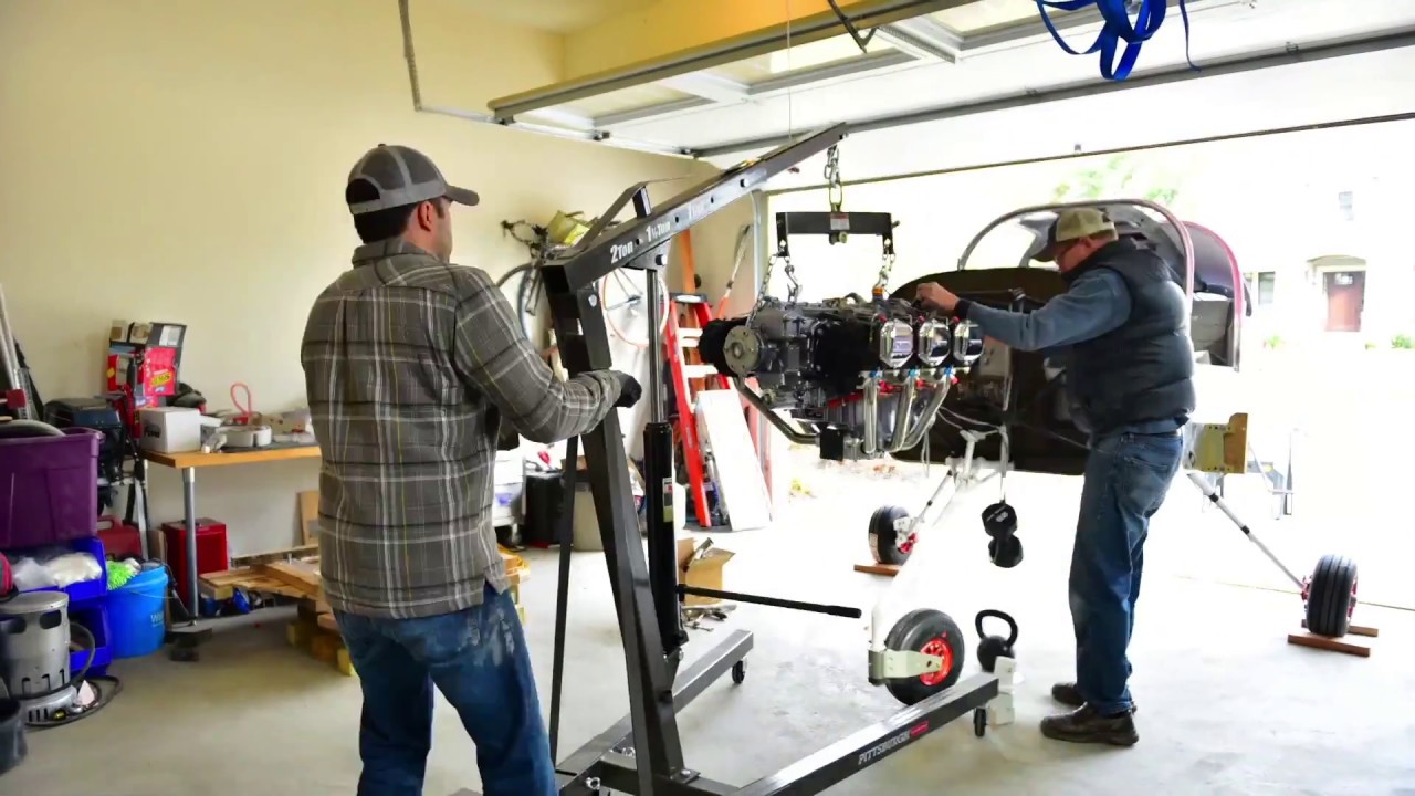 RV10 Engine Install - YouTube