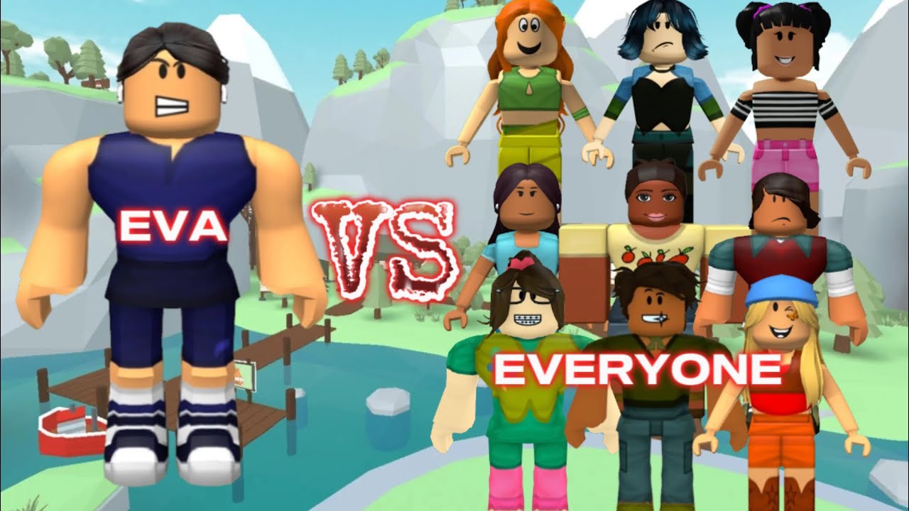 EVA VS EVERYONE (TEAMERS HIDING IN PLAIN SIGHT) || Total Roblox Drama