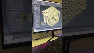 🚨Software - 3ds Max🚨#trendingshorts 🎨 3ds Max – Bend & Lattice Modifier