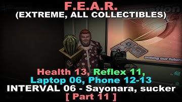 F.E.A.R Walkthrough part 11 ( Extreme difficulty, All collectibles, 100% plot, No commentary ✔ )
