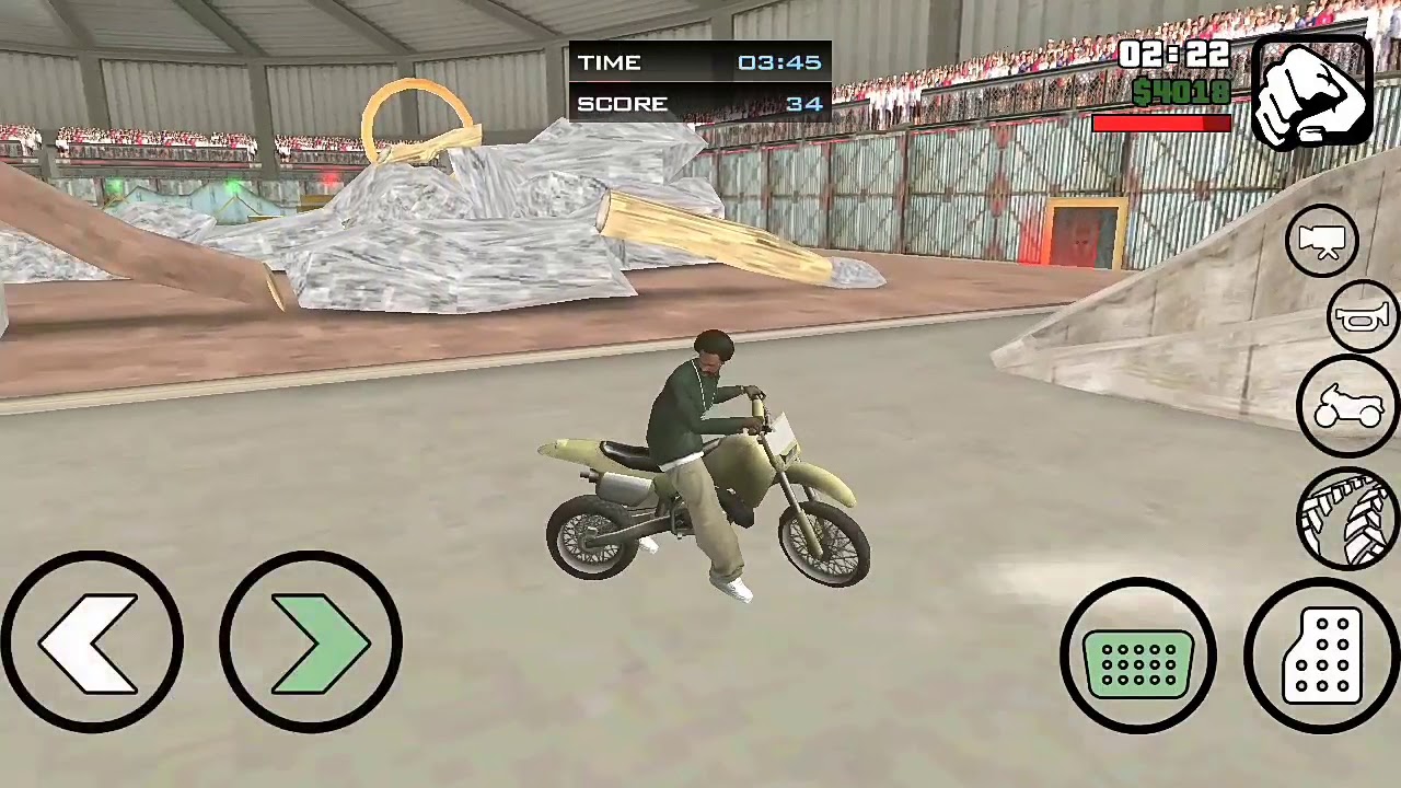 GTA SA Mobile Kickstart all points (68 points 1min 3sec left) YouTube