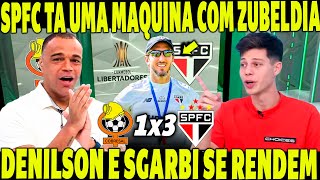 SPFC TÁ UMA MÁQUINA! DENILSON E SGARBI JANTARAM RONALDO NO DEBATE SOBRE O SÃO PAULO