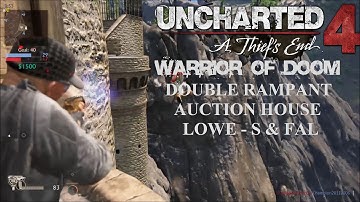 Uncharted 4 | Double Rampant | TDM | Auction House | Lowe-S And Fal - Jackal And Fossa