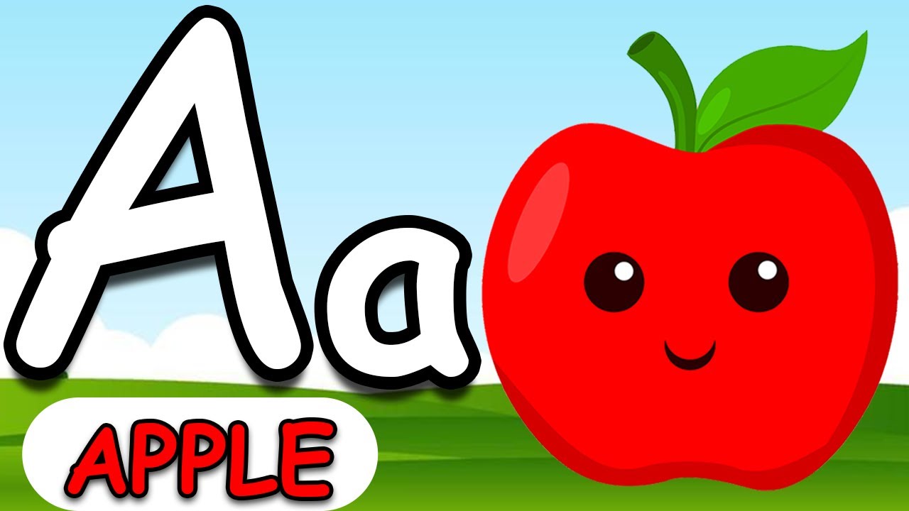 Alphabet A to Z | ABCD Preschool Book Learning A for APPLE Phonetics # ...